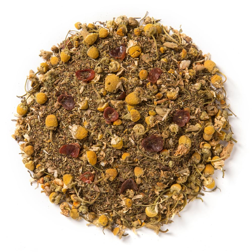 Organics, Tulsi Chamomile Flower, Loose Leaf Tea, 16-Ounce Bag
