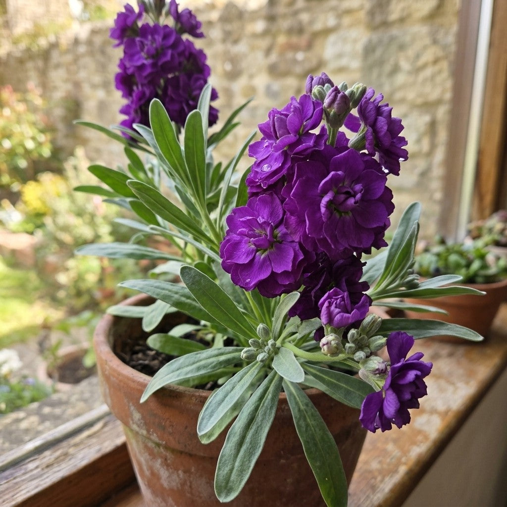 200X Violet Flower Seeds Suitable for Yard Balcony Planting