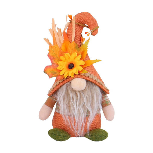 Fall Gnomes Plush Thanksgiving Decorations Handmade Swedish Tomte Doll Mr and Mrs Scandinavian Gnomes Autumn Plush Gnome Decor Thanksgiving Day Table Ornaments