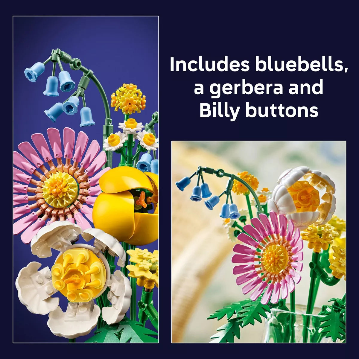 LEGO Botanicals Petite Sunny Bouquet Flower 10347