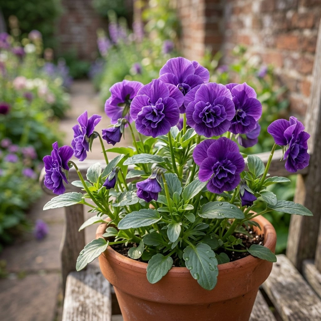 200X Violet Flower Seeds Suitable for Yard Balcony Planting