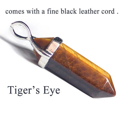 24 Design Natural Green Aventurine Opal Quartz Crystal Pendant Black Leather Hexagon Pendant Chrysocolla Choker Necklace Jewelry