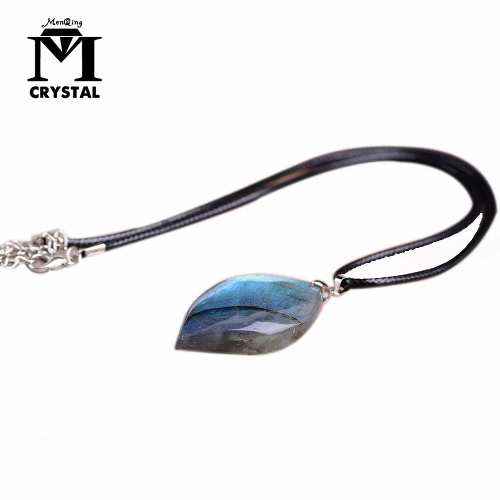 Natural Irregular Crystal Stone Labradorite Ornament Moonstone Sunstone Ornament Divination Spiritual Meditation Ornament