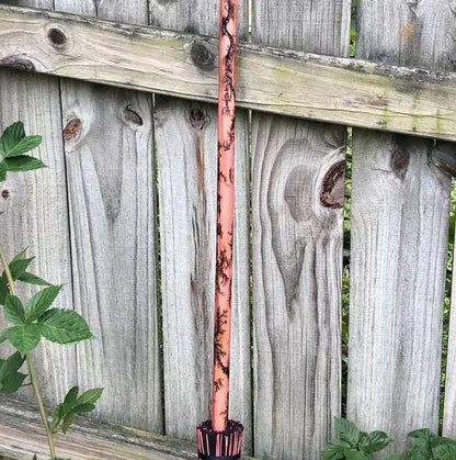 Pink Witch Broom: Lightning Struck Besom, Halloween Decor