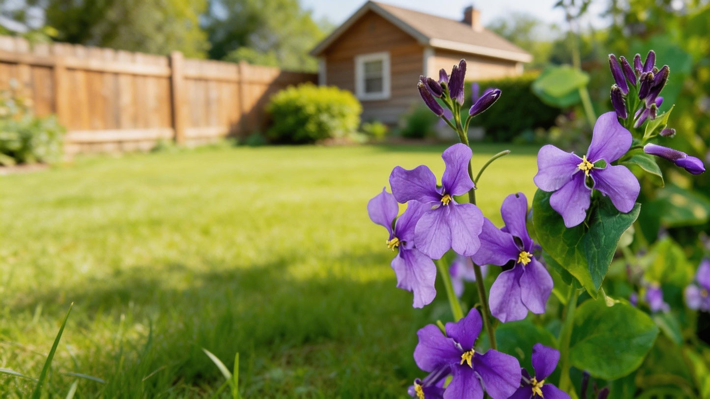 200X Violet Flower Seeds Suitable for Yard Balcony Planting